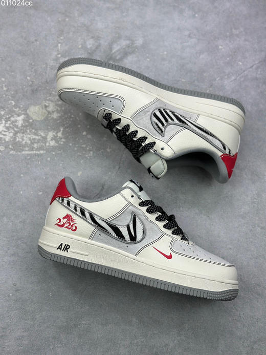春季特惠💰430 高端定制 # Nk Air Force 1 '07 Low “马年限定” 空军一号板鞋 商品图4