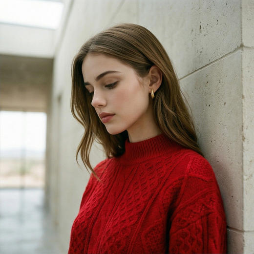 PALUOPO/PL半高领女衫ET22399R-A/约重360g帕罗 商品图1