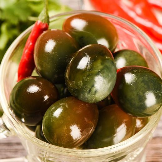 【福利❗️100个只要🔥鹌鹑松花皮蛋】无铅工艺松花蛋，一口一个软糯爽口，Q弹爽滑鲜美纯正悠长回香，小箱装60枚糖心变蛋破损包赔去皮QQ 商品图2