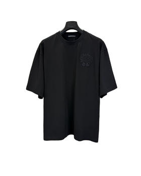 中性款刺绣短袖T恤he009