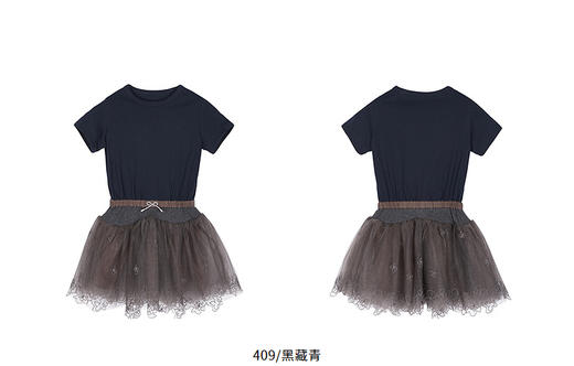 jnby   26年春款  短款连衣裙  1Q3G11230 商品图9