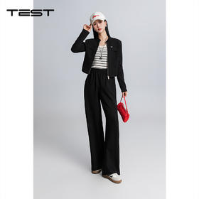 春上新时尚立领套装裤简约显瘦卫衣两件套4261009