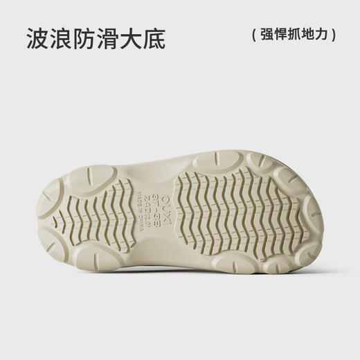 朴西柔蔓软底洞洞鞋情侣夏季新款防滑包头拖鞋男户外海边凉拖鞋 商品图4