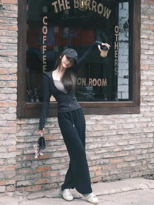 奈奈的猫瑜伽服外套 | 触感软糯亲肤、立体剪裁设计贴合身形、显瘦修身、直接闭眼入❗️ 商品图4