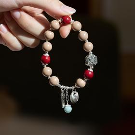 【呈祥·白龙涎福字合香珠手串】敦煌福泽古法合香珠手链串珠女轻奢高级感中草药材国风文玩手串手饰