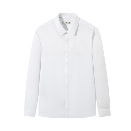 【DP免烫】柒牌男装纯棉翻领2026春季新款商务中青年垂感长袖衬衫 130A70630 商品图4