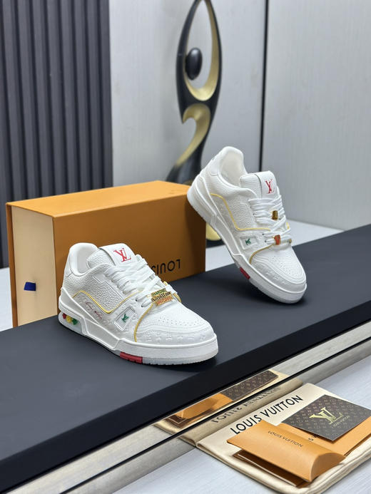 春季特惠💰650 LV 公司级 # 驴牌 Trainer 低帮休闲板鞋 商品图2