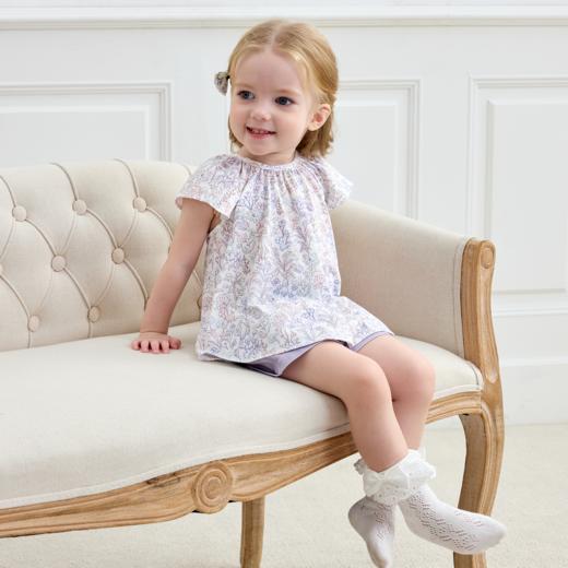 【女童背心短裤家居套装】Domiamia女童背心短裤家居套装 商品图2