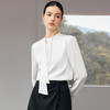 IWY/【白茶清欢】白色飘带衬衫春秋轻奢减龄气质百搭上衣25B922 商品缩略图0