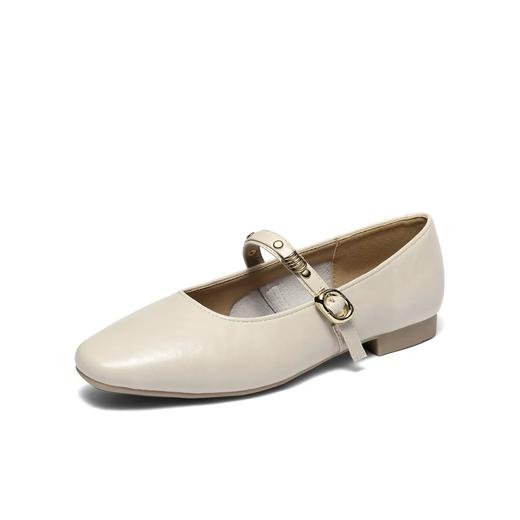 BF楼 森达玛丽珍2026新款通勤平跟舒适浅口单鞋XWZ01吊牌价799活动价399 商品图4