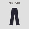 ROMI STUDIO“都市休闲”100%长绒棉绳染微喇修身牛仔裤 RWBWX41505 商品缩略图1