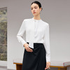 IWY/【白茶清欢】白色飘带衬衫春秋轻奢减龄气质百搭上衣25B922 商品缩略图3