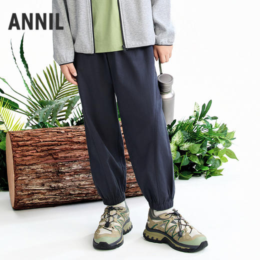 【实体店同款】男童全腰梭织单裤夏季新款安奈儿童装AB626042 商品图0