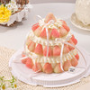 淡雪草莓塔s（默认草莓➕草莓酱夹心） 商品缩略图0