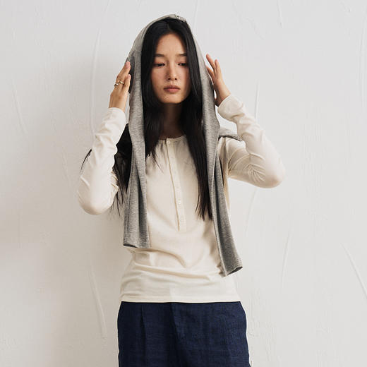 【被问麻了！两位数就能买到的羊毛打底衫】羊毛天丝醋酸完美结合 修身款式 拉伸腰线 商品图14