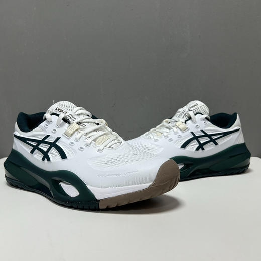 春季特惠💰360 Asics GEL-RESOLUTION X 舒适时尚潮流简约 减震 低帮 网球鞋 商品图3