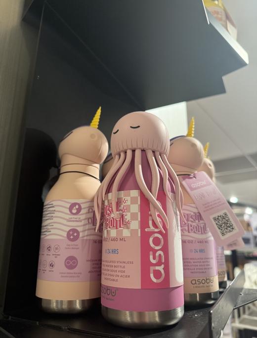 一店k （火出圈！代工厂直出！）加拿大🇨🇦断货王！每一只都长在我的心巴上啊啊啊！双层内胆锁温保冷超靠谱！全身磨砂质感！真爱不释手！颜值可爱拉满情绪价值超治愈！Aso*动物可拆卸吸管硅胶保温杯！ 商品图7