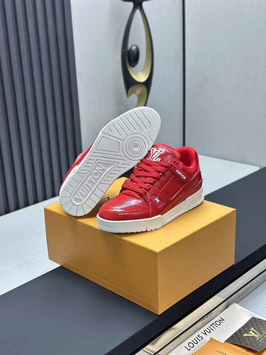 春季特惠💰650 LV 公司级 # 驴牌 Trainer 低帮休闲板鞋 商品图5