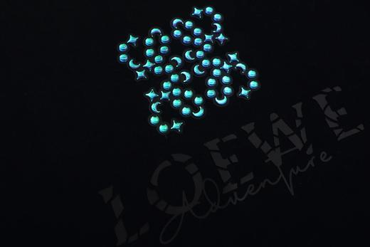 F030415新款立体变色果冻效果字母logo情侣休闲圆领短袖T恤 商品图6