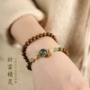 预售【梨云·鹅梨帐中香双圈合香珠手串】敦煌福泽鹅梨合香珠和田玉绿发晶如意手链串珠女中草药材文玩手饰手串 商品缩略图4