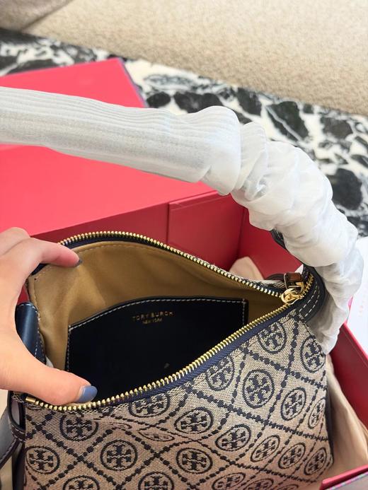 F030454实用日常有质感加宽肩带老花单肩腋下盒子包 商品图8