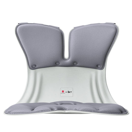 BKT 人体工学护腰坐姿椅 加大版 气质灰-LP02 商品图0