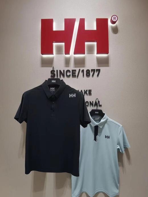 F030461夏季新款日常通勤男士冰丝无痕透气速干商务休闲polo衫短袖 商品图5