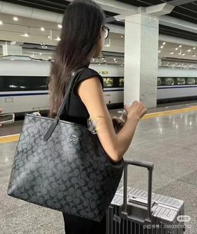 F030407新款吸扣大容量沙滩单面city托特包logo购物袋tote包