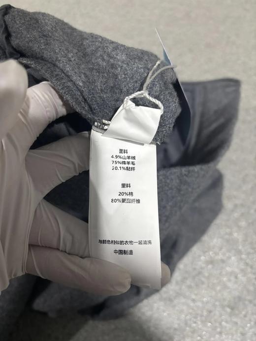 高货！无补！羊毛羊绒阔腿裤  26Y03015- 商品图3