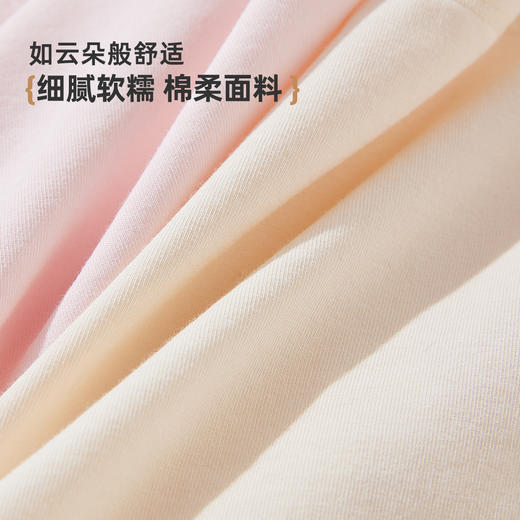 雅黛俪女士内裤10A级抑菌纯棉裆底透气高弹不勒中腰款女生三角裤 商品图3