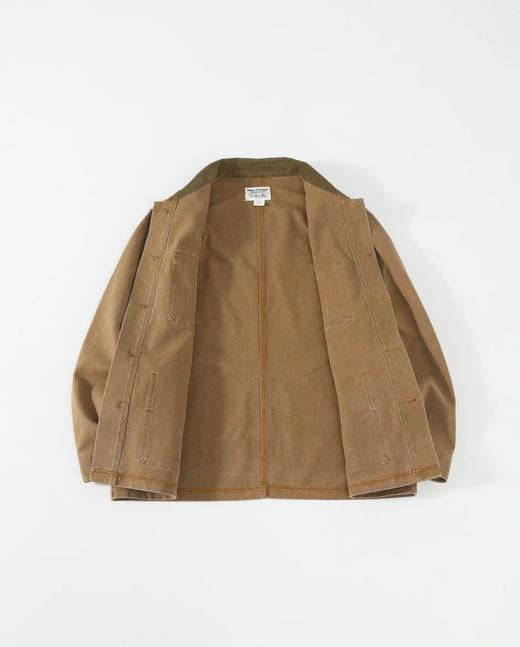 F0304127美式复古重磅翻领设计感宽松百搭设计感猎装夹克外套 商品图1