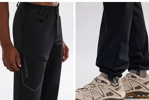 原单正品 Salomon WAYFARER 软壳徒步裤，征服每一步的自信选择！
黑色M-XXL 绿色 S-XXL 商品图14
