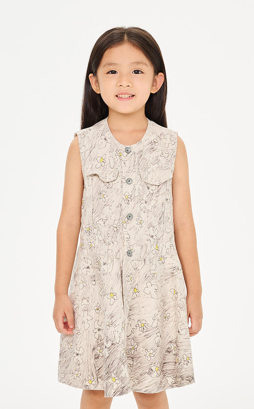 jnby  26年春款  无袖连衣裙  1Q3G11320 商品图3