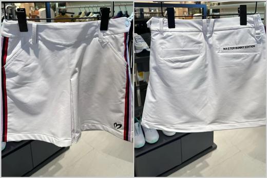 兔耳朵🐰家新款女士撞色织带裙裤来了！纯原改洗水标版本发货❗️有点微裙裤的造型，极具复古腔调，轻松焕亮穿搭层次！裙裤的设定运动风十足，以裤子+半裙的设定整个设计非常人性化，颜值也是绝美! 商品图3