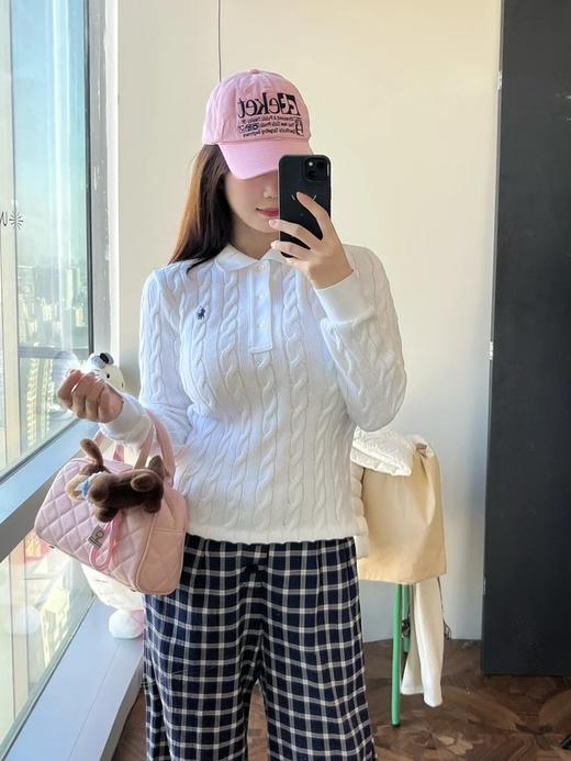 【高品质私服】【RL修身版绞花编织POLO衫】经典版型，优雅演绎，严选高品质纯棉材质G1171-CC【无标出货 介意慎拍】 商品图2