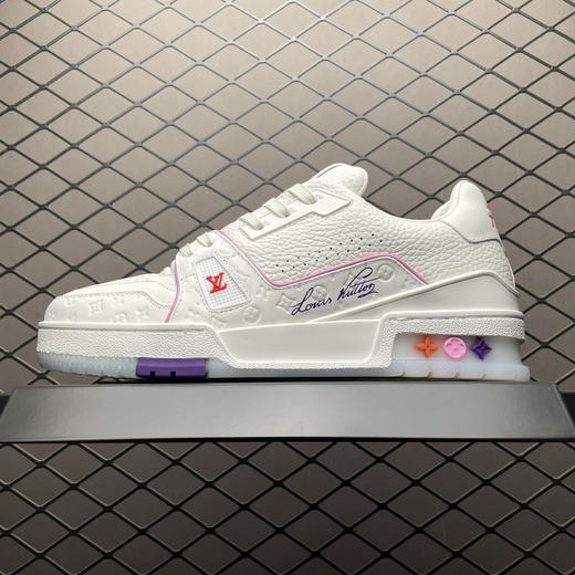 春季特惠💰720 LV 纯原版本 # 驴家 Trainer 低帮休闲板鞋 商品图0