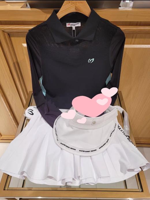 兔耳朵🐰家新款春夏女士针织防晒长袖上衣来了！🆕本季最新款短袖，大身高支弹力纤维不软榻，衣服形非常好，腰腹肉肉都能很好的隐藏，两种面料拼接细节精致，协调度高，既凉爽防晒又透气舒适，温柔又净！ 商品图1