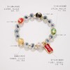 【五行糖心玛瑙手串】敦煌福泽五行糖心玛瑙金箔琉璃手链串珠女轻奢高级感溏心玛瑙手串手饰 商品缩略图2