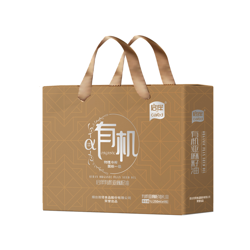 有机亚麻籽油 250ml×4礼盒装