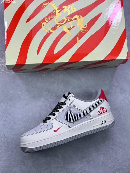 春季特惠💰430 高端定制 # Nk Air Force 1 '07 Low “马年限定” 空军一号板鞋 商品图2