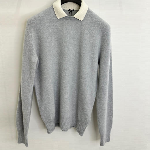 KITON 男士长袖针织衫 灰色 UMK075802001 商品图0