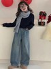 【西蒙日记休闲时尚女童牛仔裤】颜值、舒适、显瘦一步到位，承包宝贝整个春天的亮眼造型✨✅颜值出圈，风格百变，三款可选，自带吸睛属性 商品缩略图3