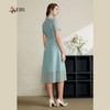 司歌衬衫收腰连衣裙仙气凉感A911251X 商品缩略图3