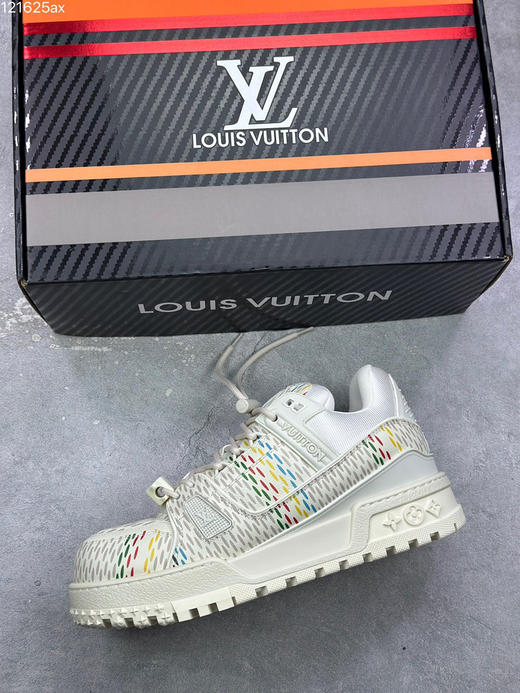 春季特惠💰650 LV 公司级 # 驴牌 Trainer Maxi 胖丁低帮休闲板鞋 商品图2
