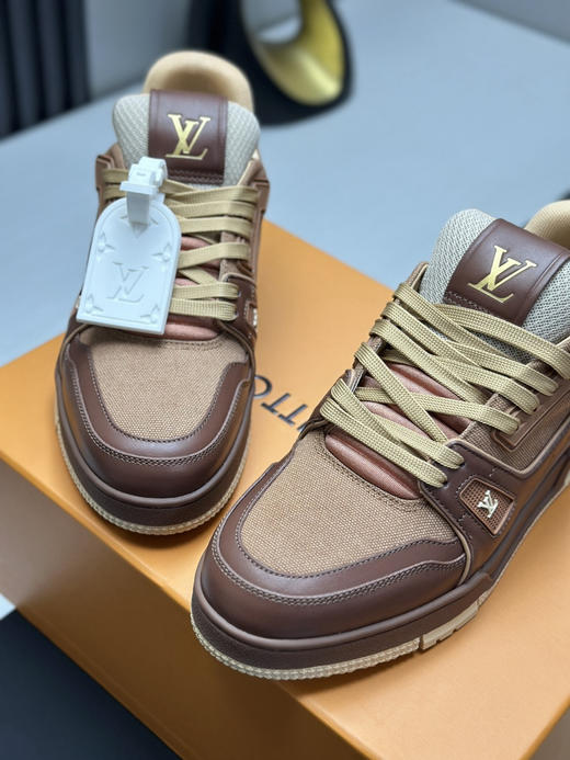 春季特惠💰650 LV 公司级 # 驴牌 Trainer 低帮休闲板鞋 商品图4