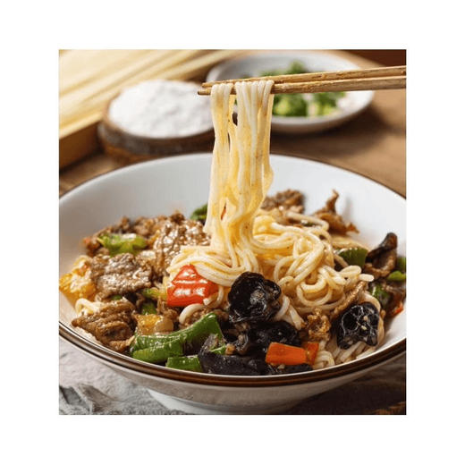 【新疆本地仓❗️手工拉条子】传统配比，手工劲道麦香浓郁，面条柔韧筋道，爽滑好味道，面条拌面炒主食手工拉面挂面新疆特产QQ 商品图2