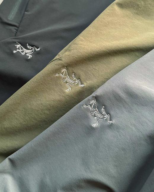 F030464刺绣新款户外男软壳裤子防风防泼水徒步登山裤长裤 商品图9