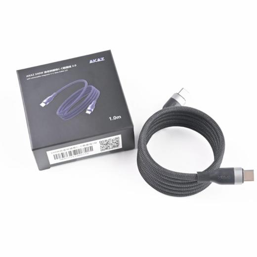 AKAZ双C磁吸240W快充线 小米vivo等可PPS快充 做工好更便携 商品图9