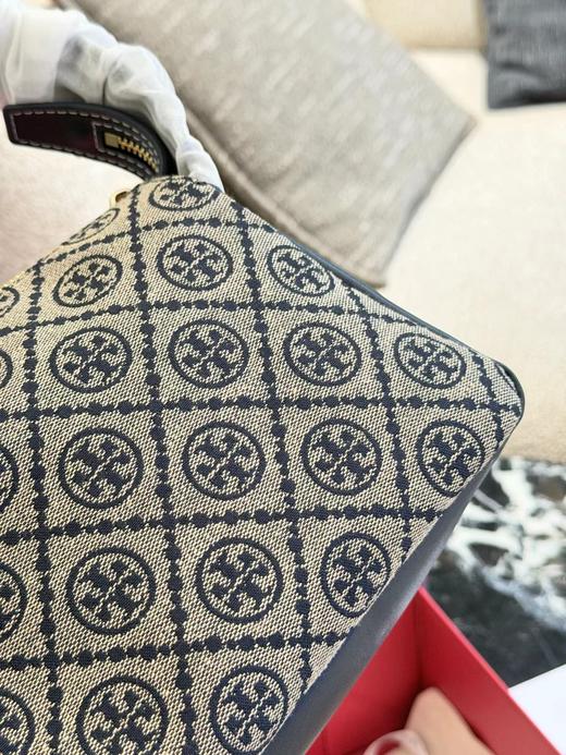 F030454实用日常有质感加宽肩带老花单肩腋下盒子包 商品图3