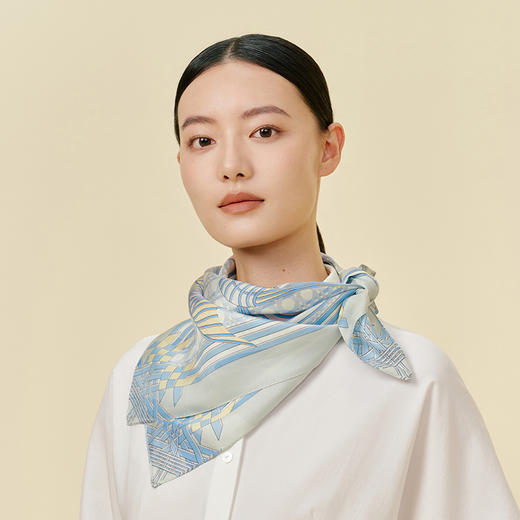 万事利《芳华之约》丝巾花礼盒（中方巾） 商品图4